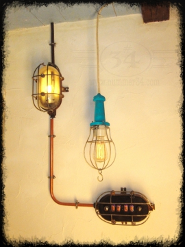 Nixie clock from old Bully lamp
